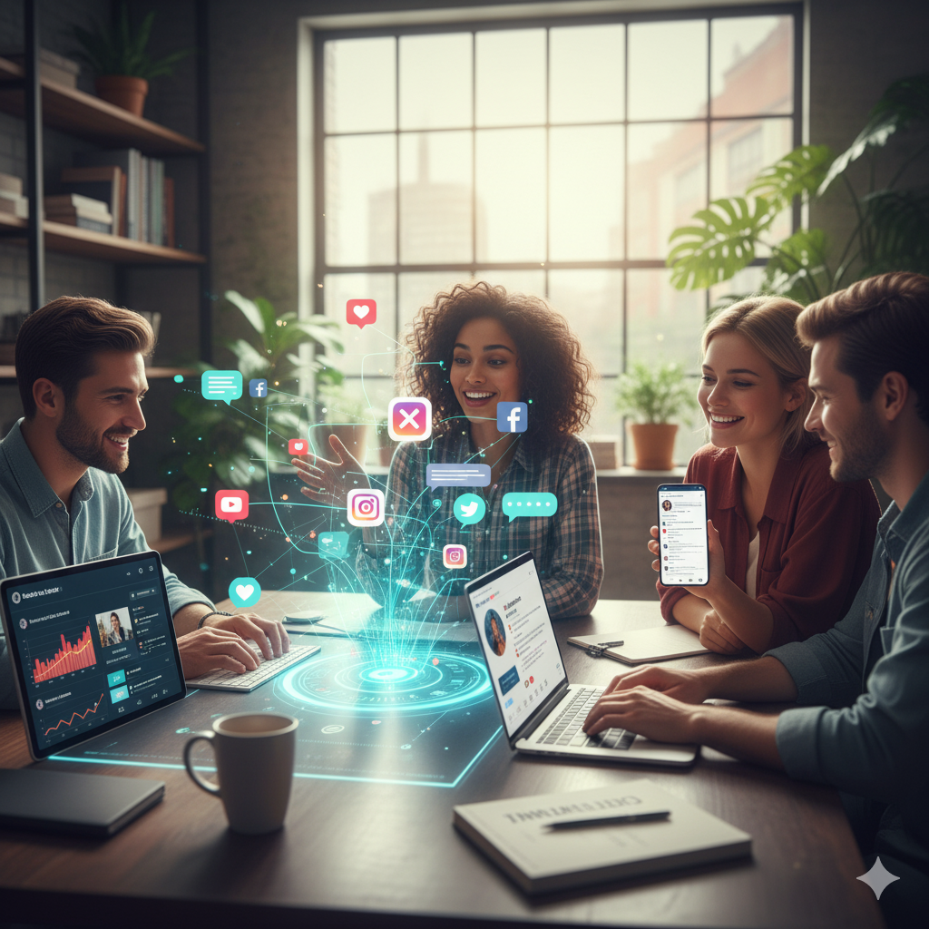 nexaly agence web à béziers narbonne gestion des reseaux sociaux